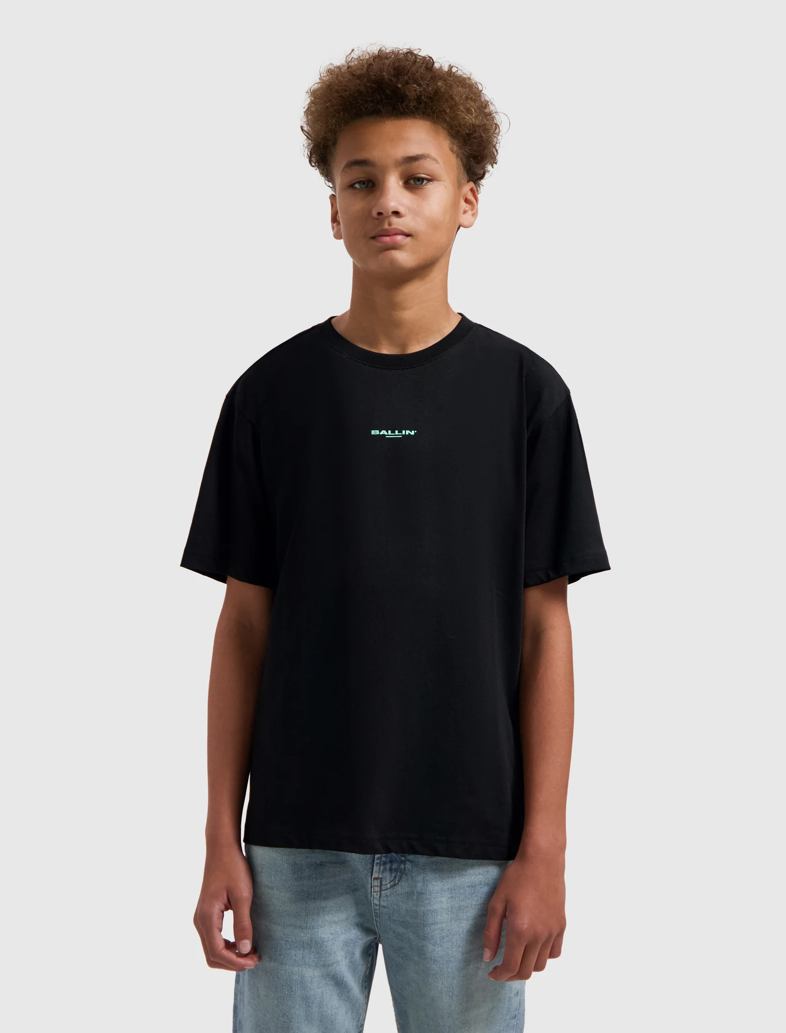 Ballin Amsterdam Paradise House T-Shirt Kids Zwart
