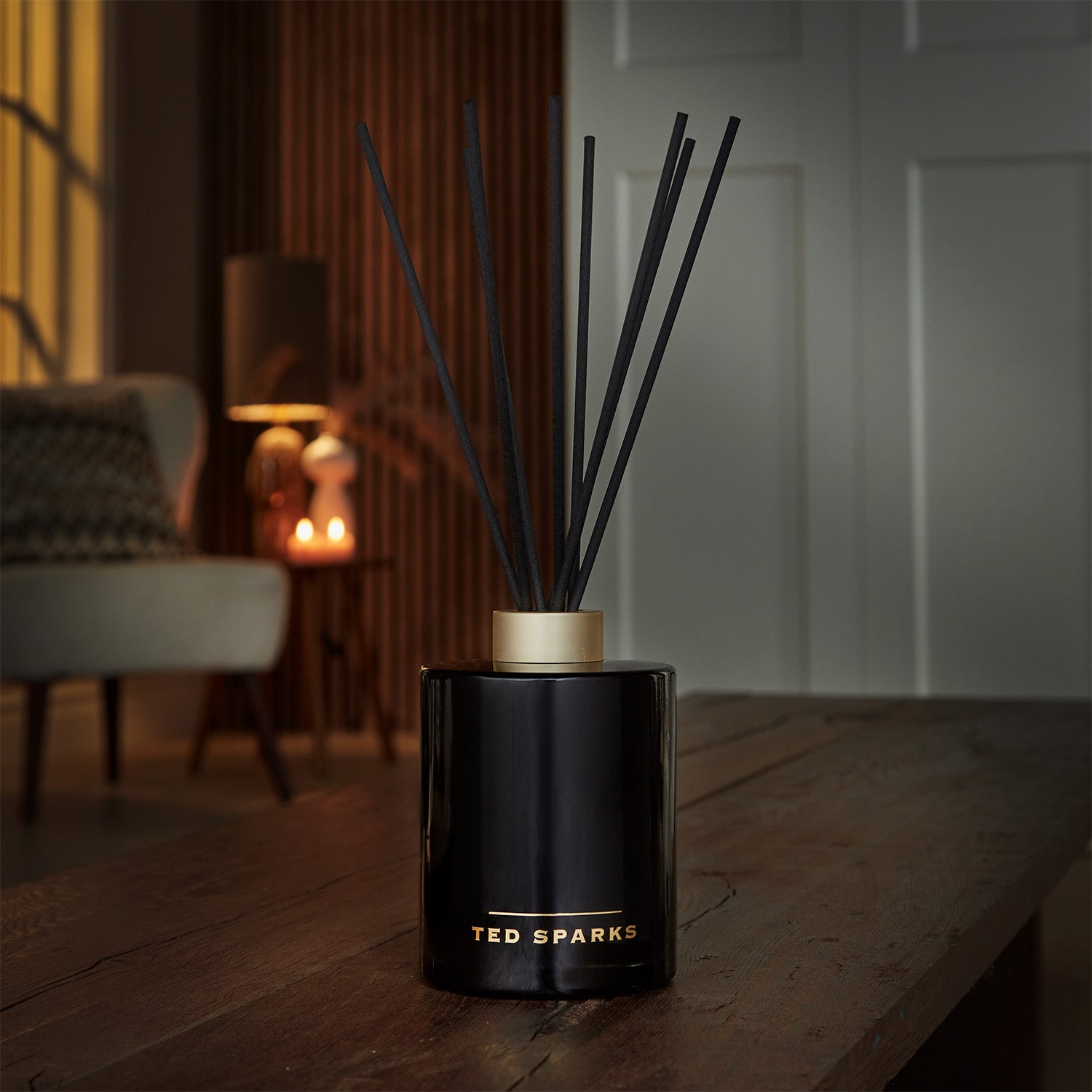 Ted Sparks Geurstokjes XL -  Patchouli & Musk