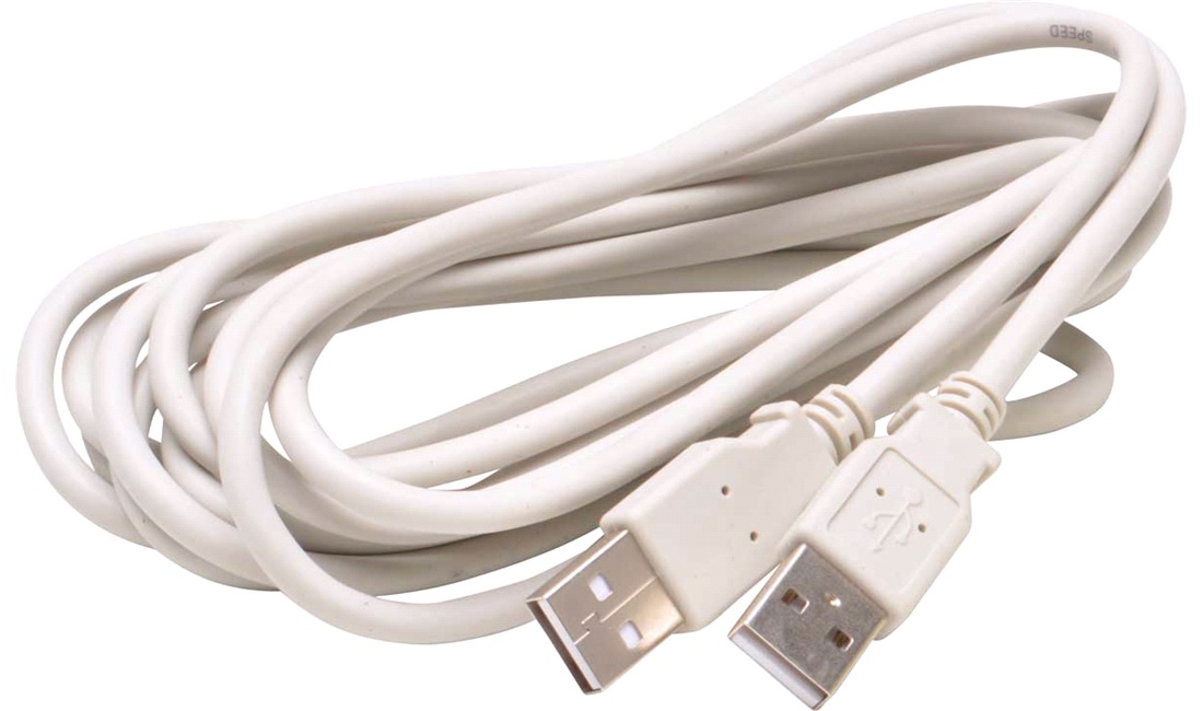 USB kabel, A/A, han/han, 3M