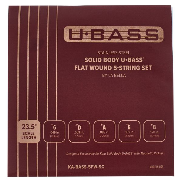 Kala Flatwound U-Bass Strings