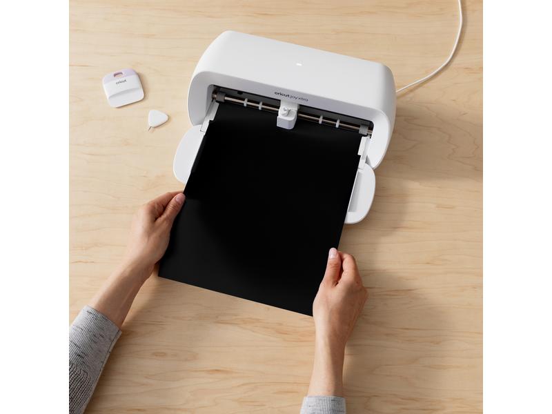 Cricut Aufbügelfolie Joy Xtra Smart 24.1 x 61 cm, Schwarz Wärmeübertragungsfolie