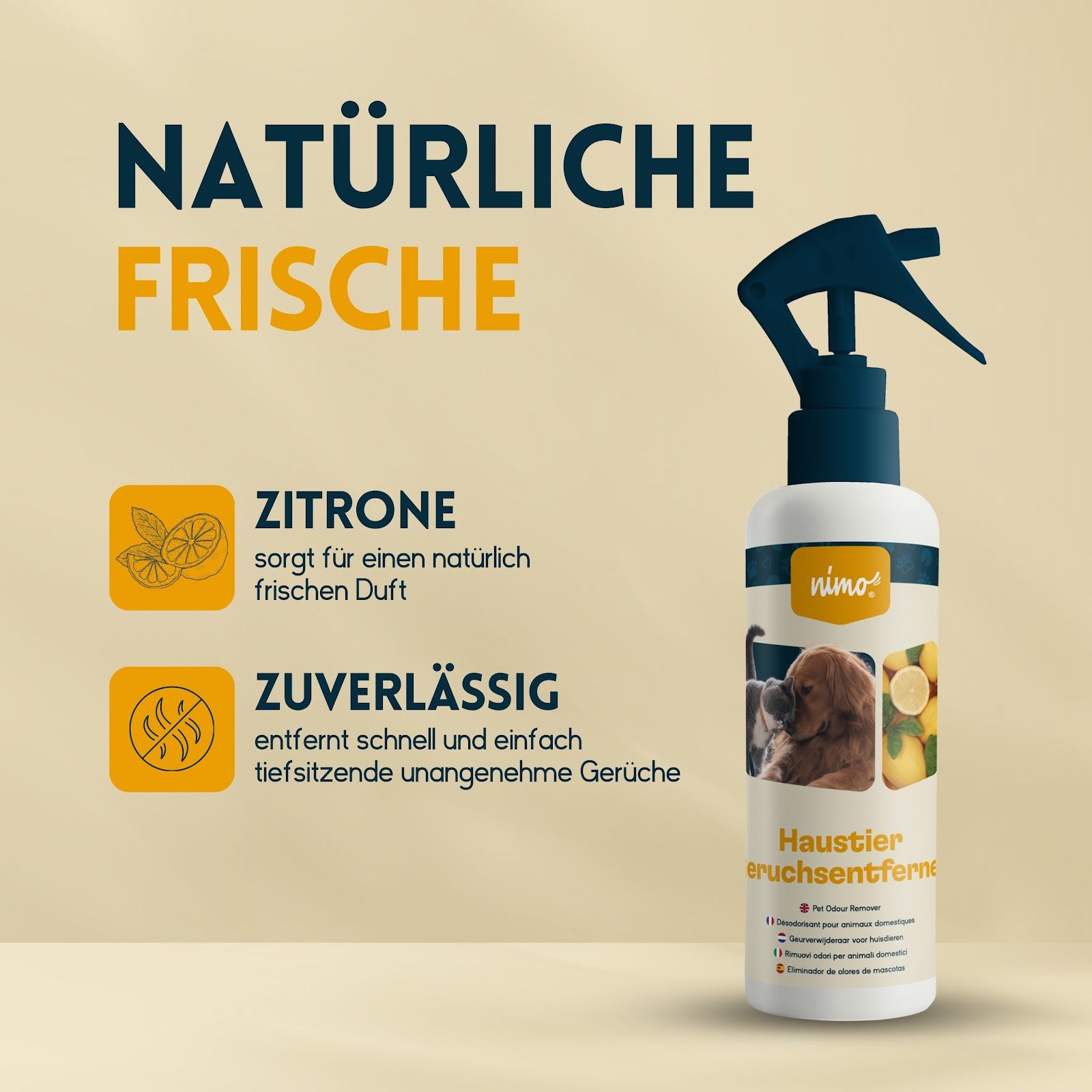 nimo Haustier Geruchsentferner