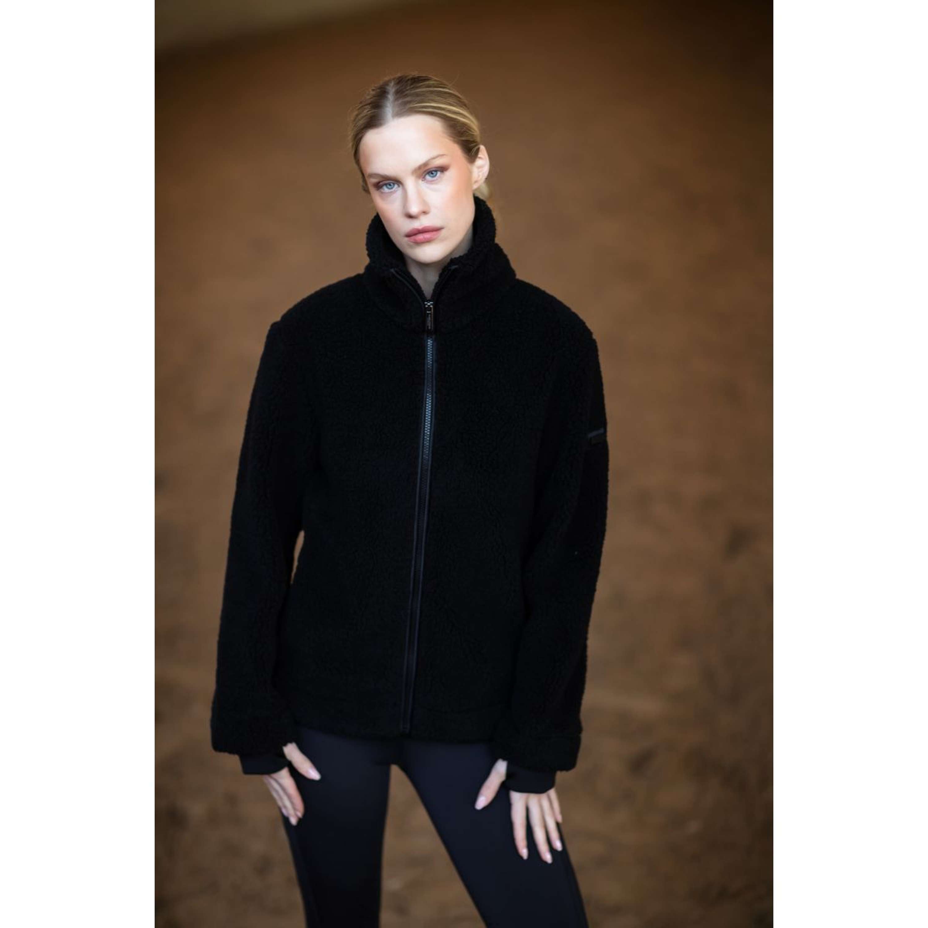 Equestrian Stockholm Jack Teddy Fleece Zwart