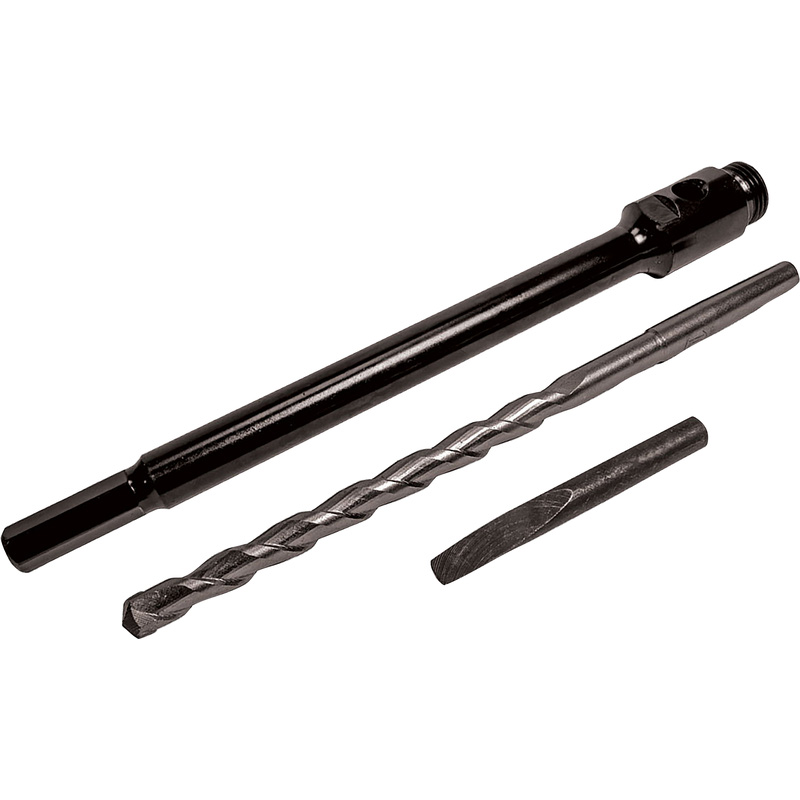 Mexco diamantboor adapterset HEX 250mm