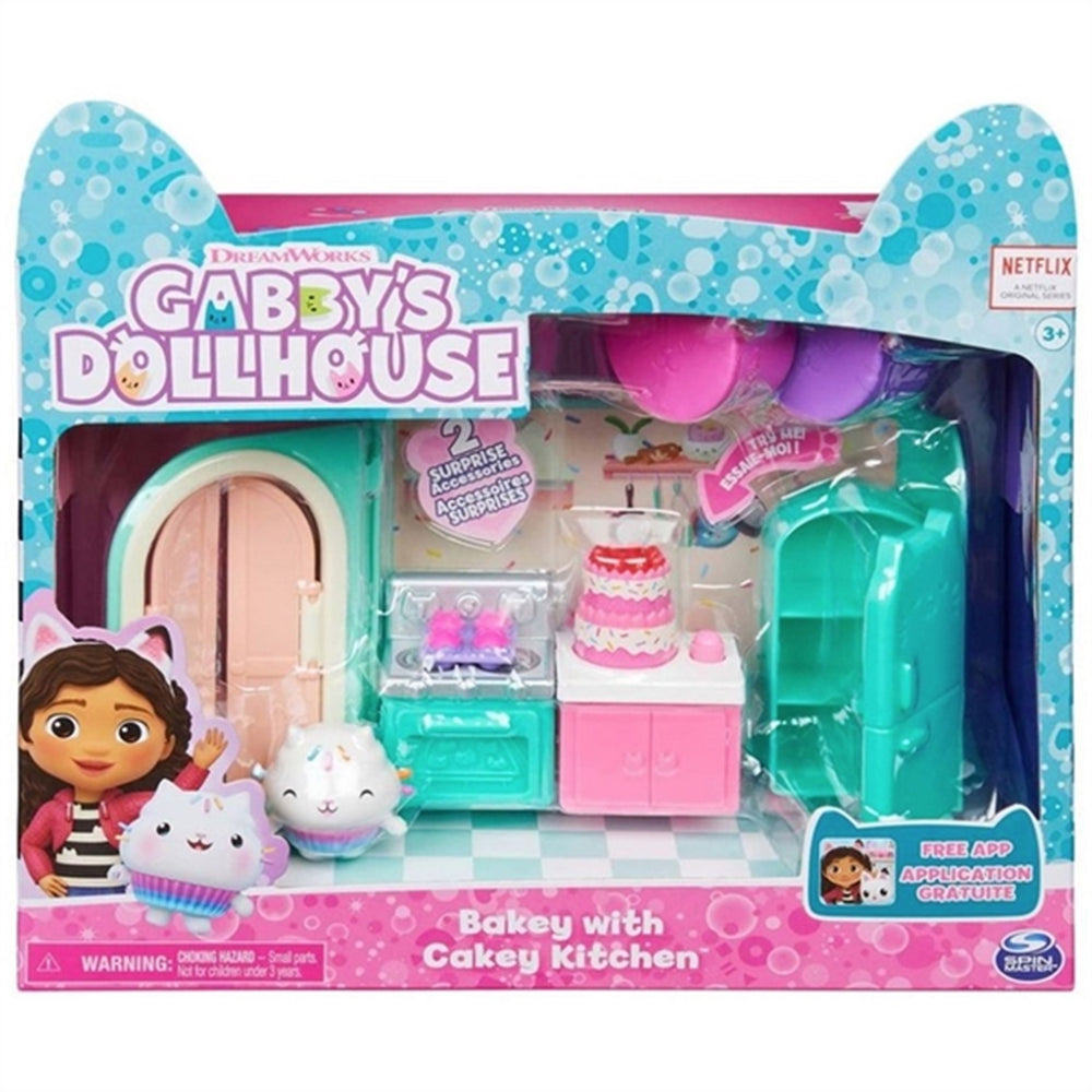 Køb Gabby's Dollhouse - Deluxe Room - Cakey's Kitchen