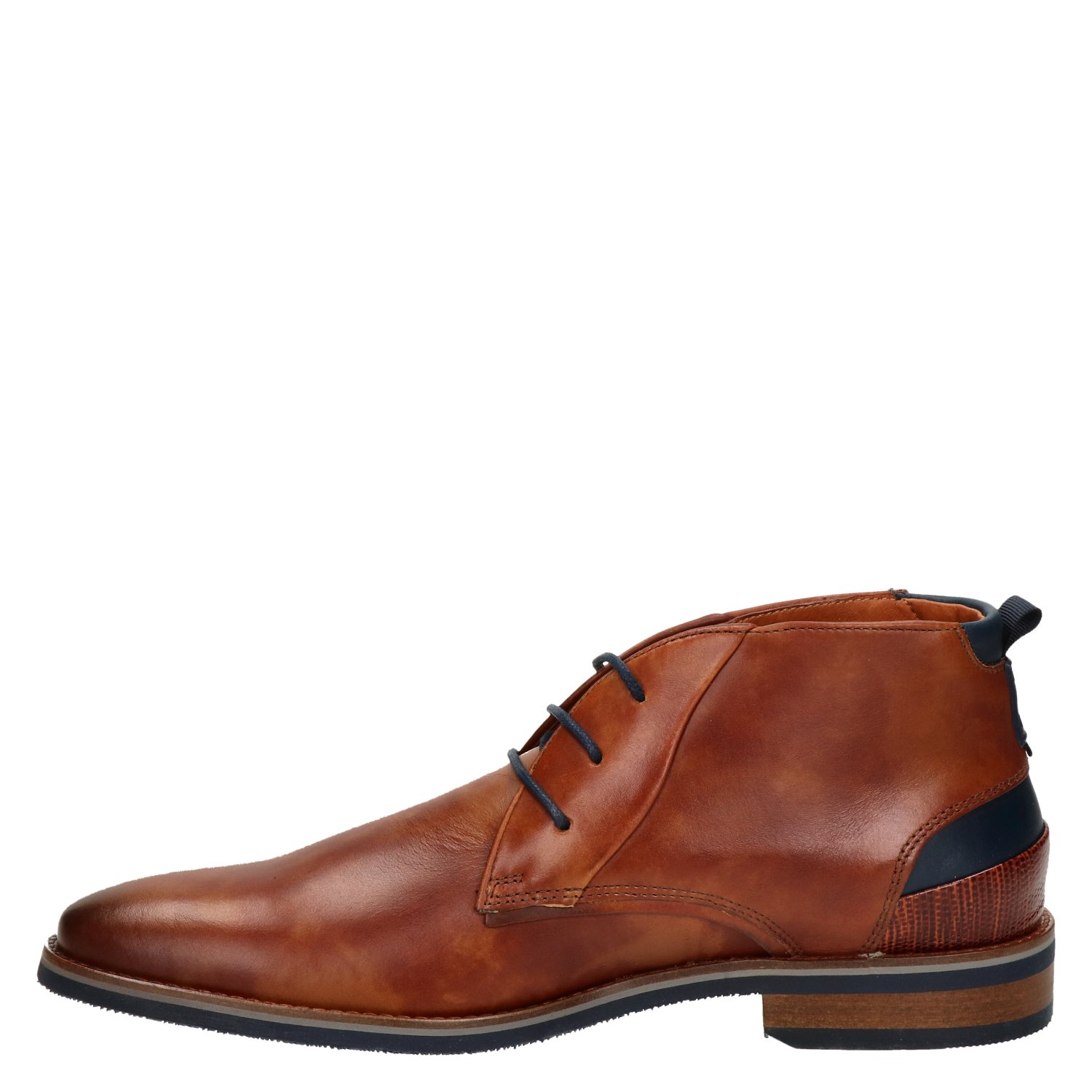 Van Lier Amalfi heren nette schoen Van Lier Cognac