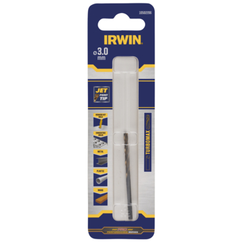 Irwin turbomax metaalboor Ø3 mm