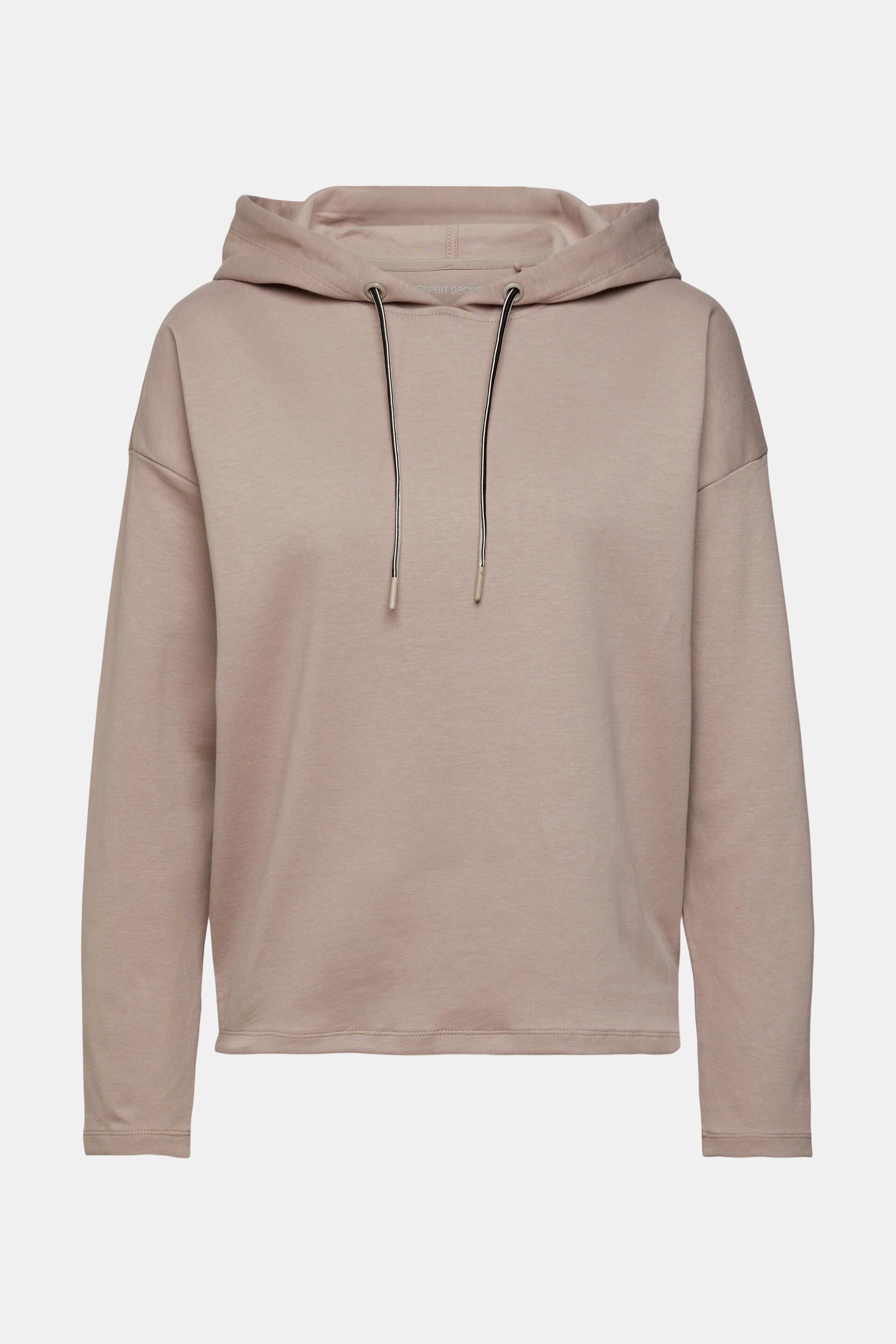 Sweat à capuche au toucher doux, coton biologique mélangé