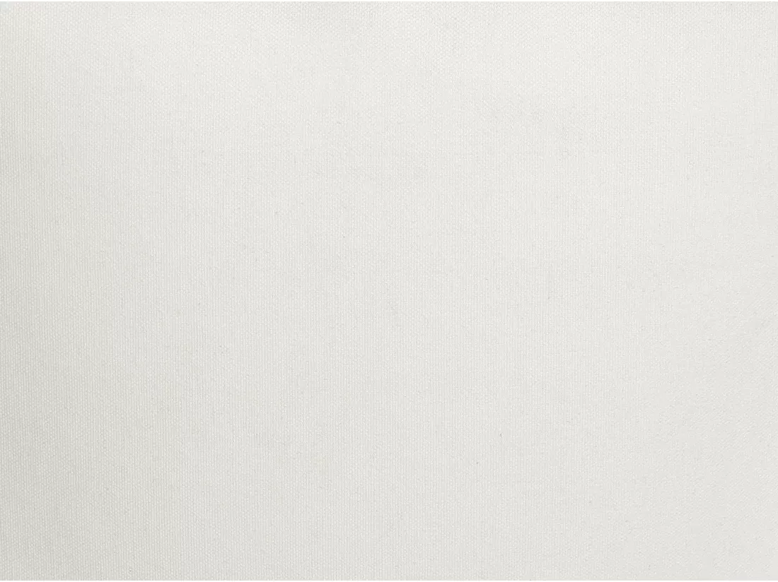 Pouf en coton blanc OURIKA