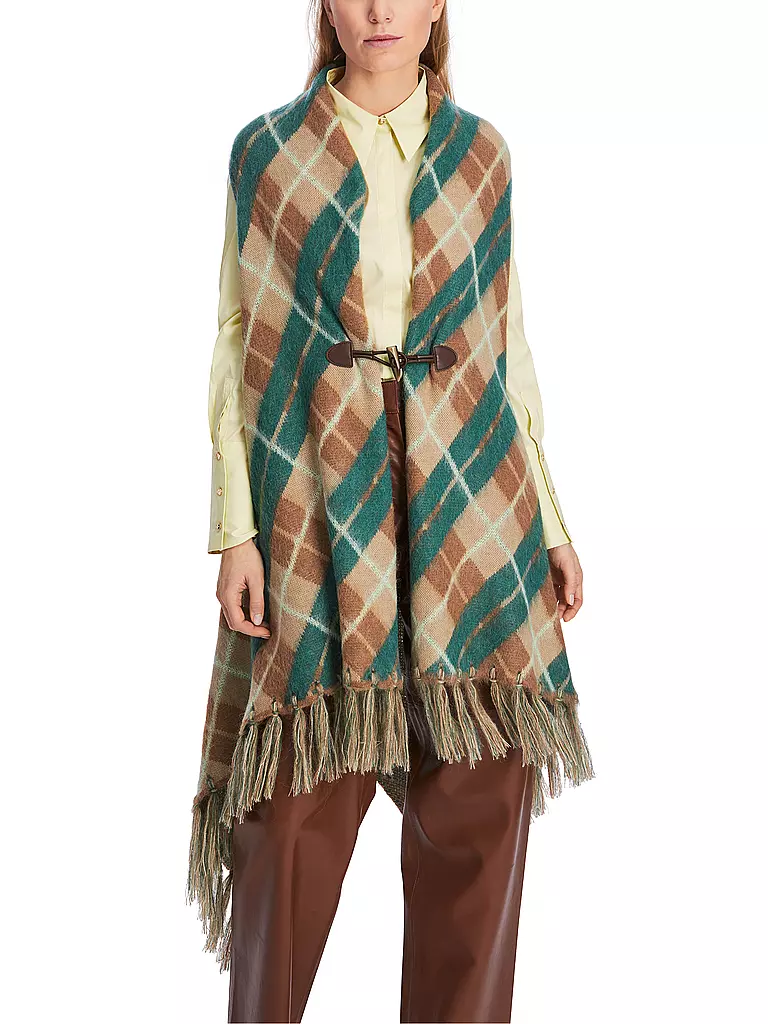 MARC CAIN Poncho - Cape orange