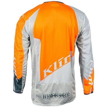 Maillot cross KLIM DAKAR STRIKING PETROL 2022 - Orange / Bleu