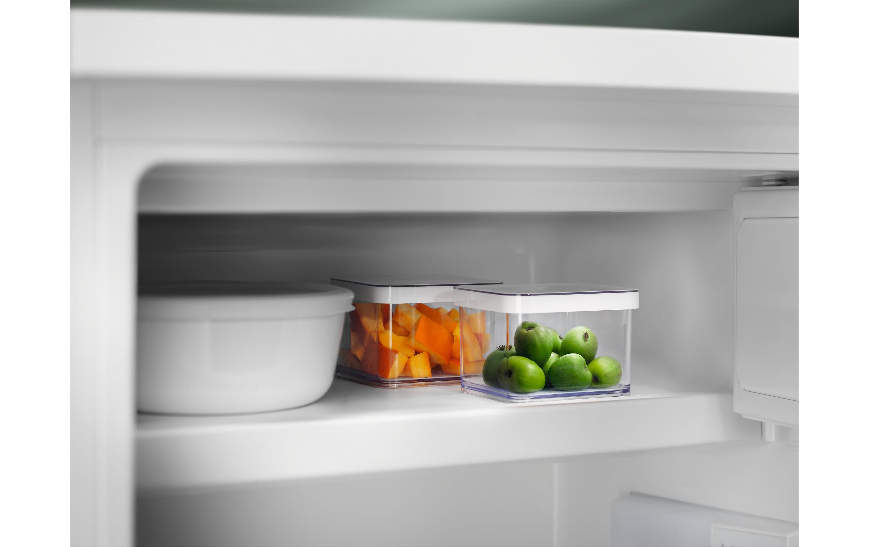 Minikühlschrank TK120 Rechts/Wechselbar<br>Platzsparender Kühlschrank mit praktischen Fächern und energieeffizienter Leistung