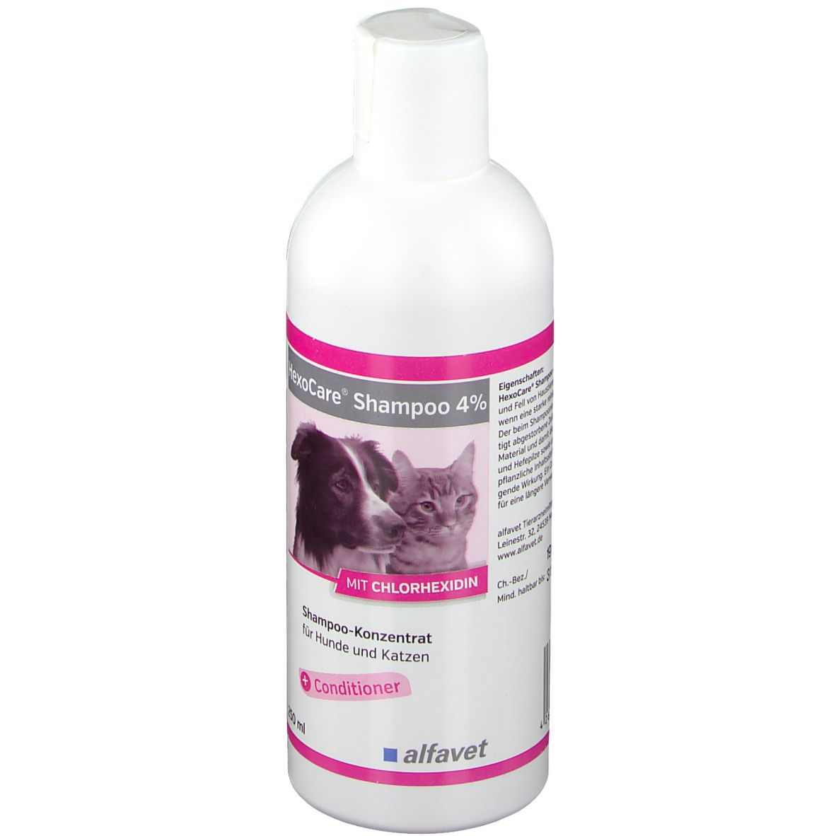 HexoCare® Shampoo 4% für Hunde und Katzen