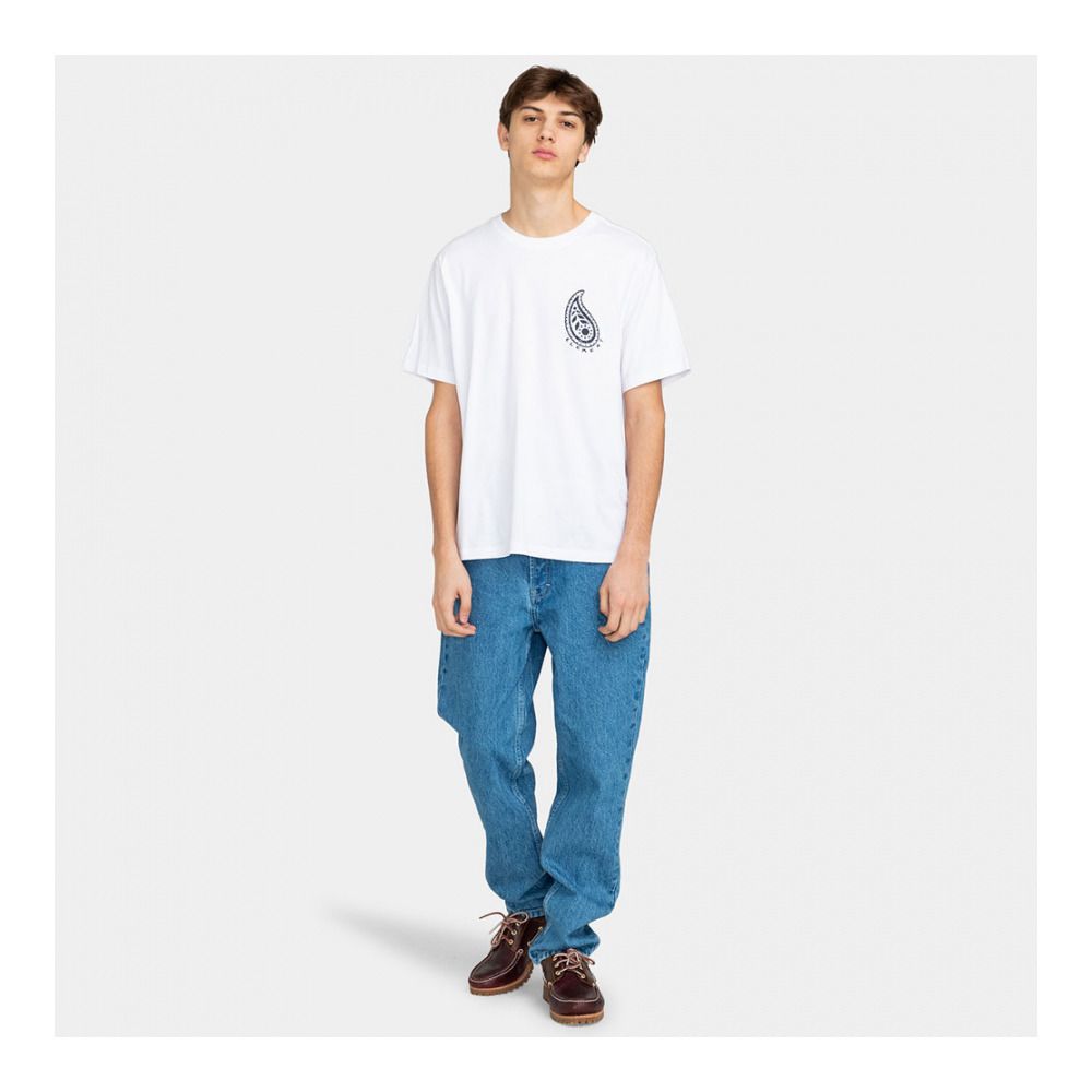 Element PAISLEY - Tee-shirt Homme optic white