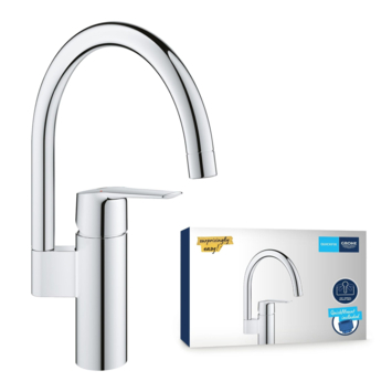 Grohe keukenkraan Start hoge uitloop QuickFix chroom