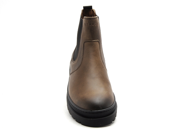 Pataugas boots bottine plates femme vitus marron