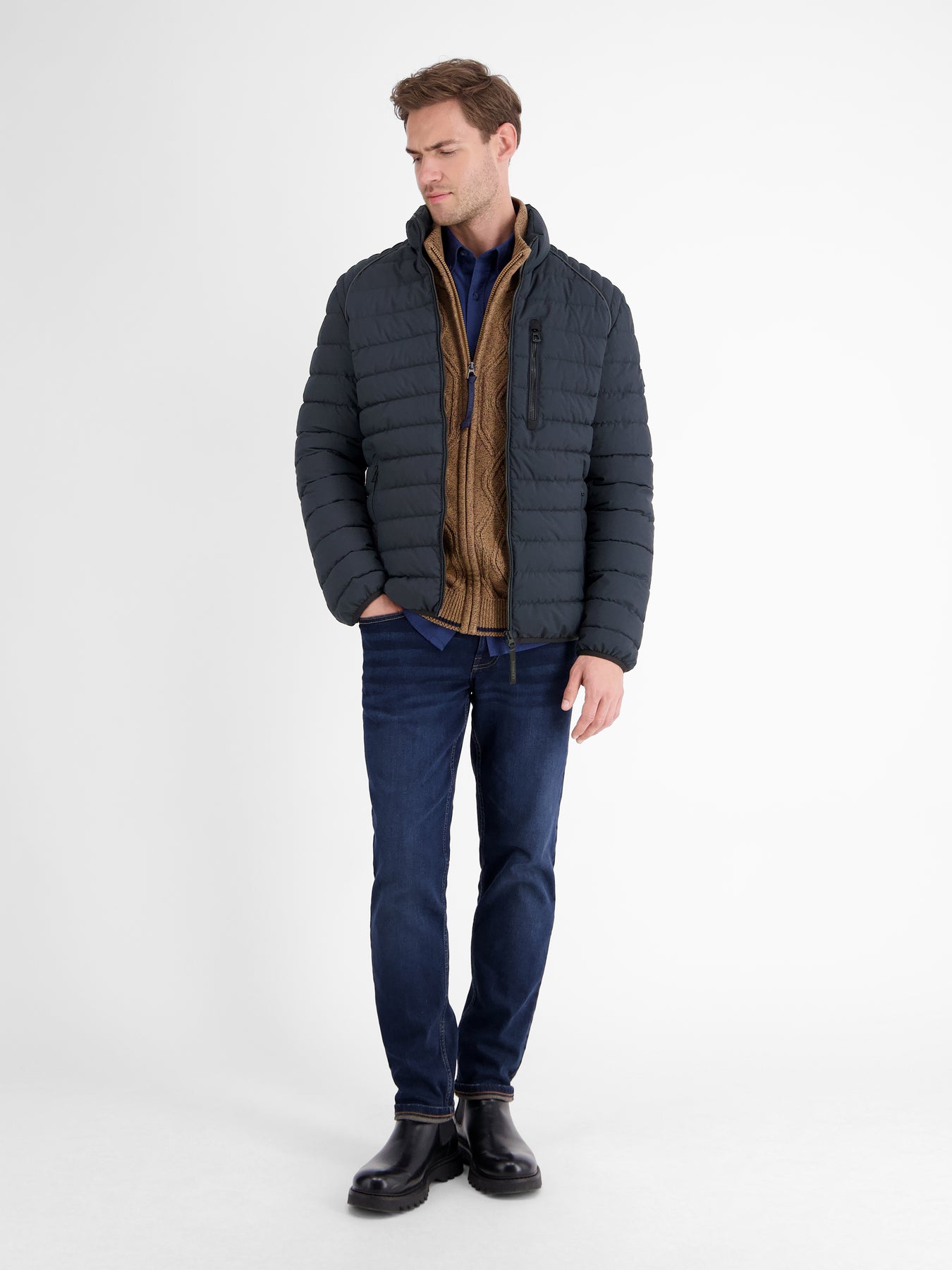 Light-Weight Herren Steppjacke