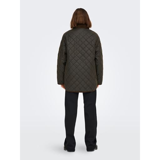 ONLY Mountain Quilted Jakke, Peat, M
