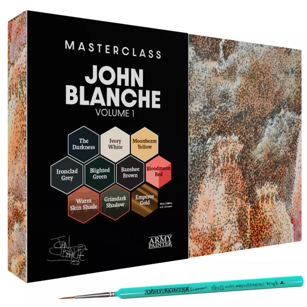 The Army Painter  Masterclass: John Blanche Vol. 1    Düster, gotisch, meisterhaft: Eine künstlerische Reise mit John Blanche