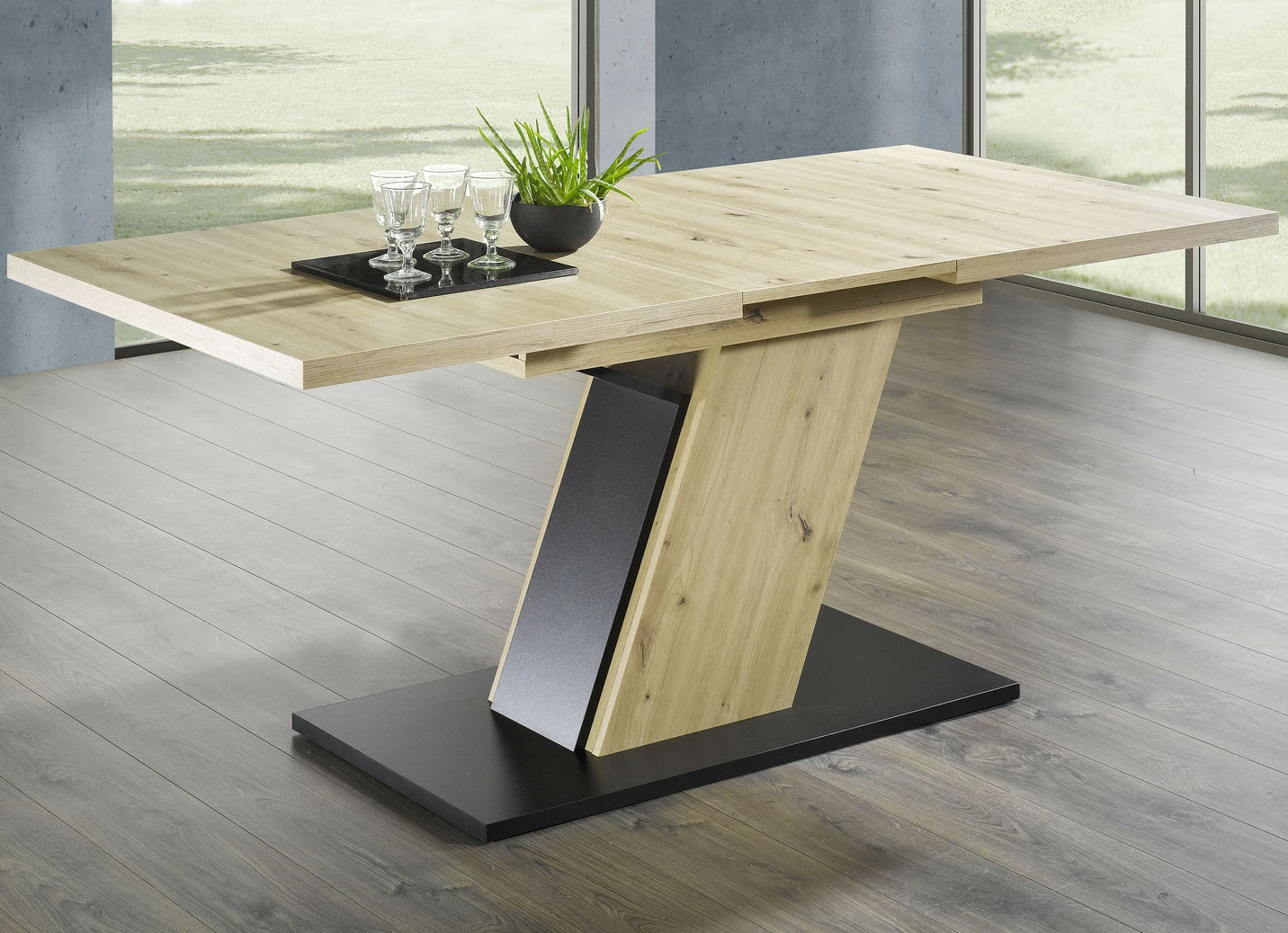 Essgruppe, 5-teilig, in modernem Design