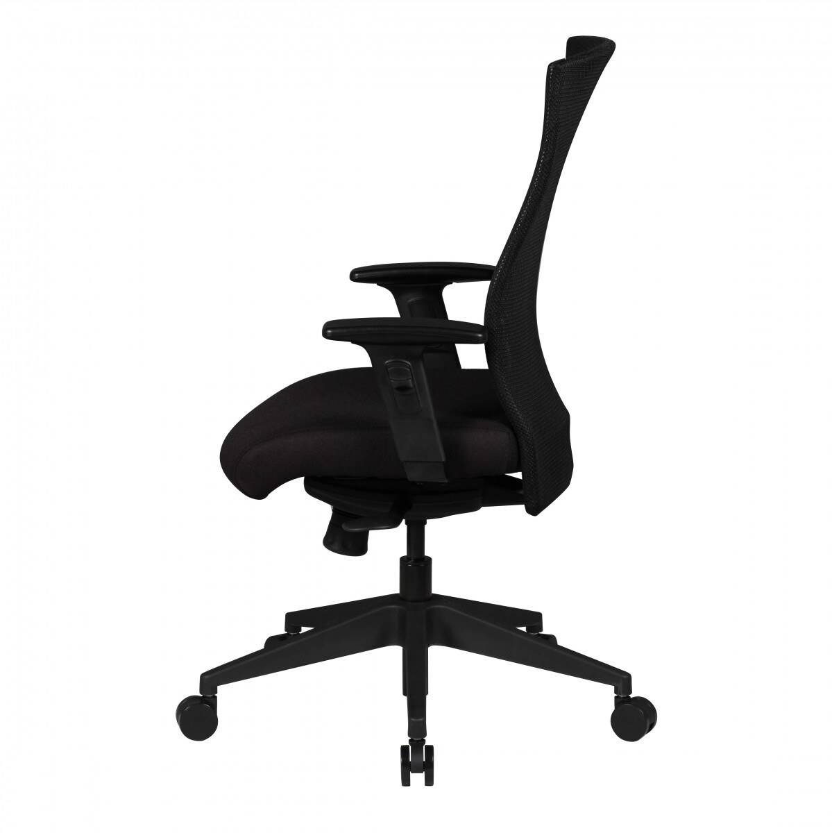 Schreibtischstuhl Finebuy Stoff Schwarz Drehstuhl Armlehne Büro Sessel Bürostuhl