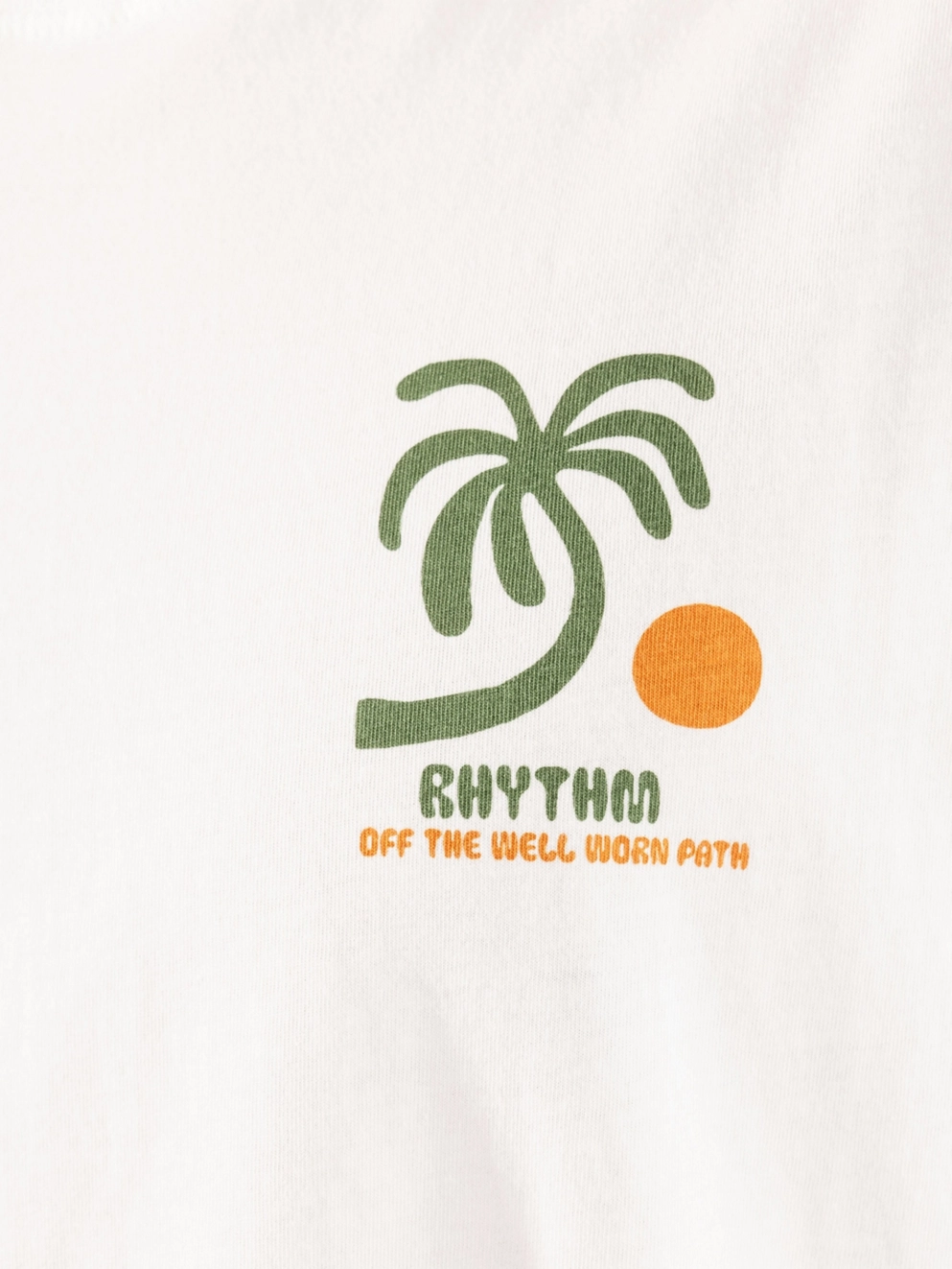 Rhythm Trees T-Shirt vintage white