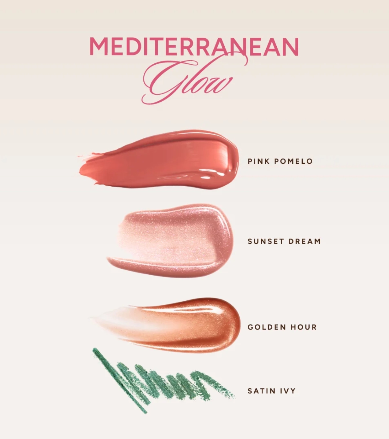 Saigu Cosmetics - *Mediterranean Glow* - Conjunto de Maquiagem Mediterranean Glow