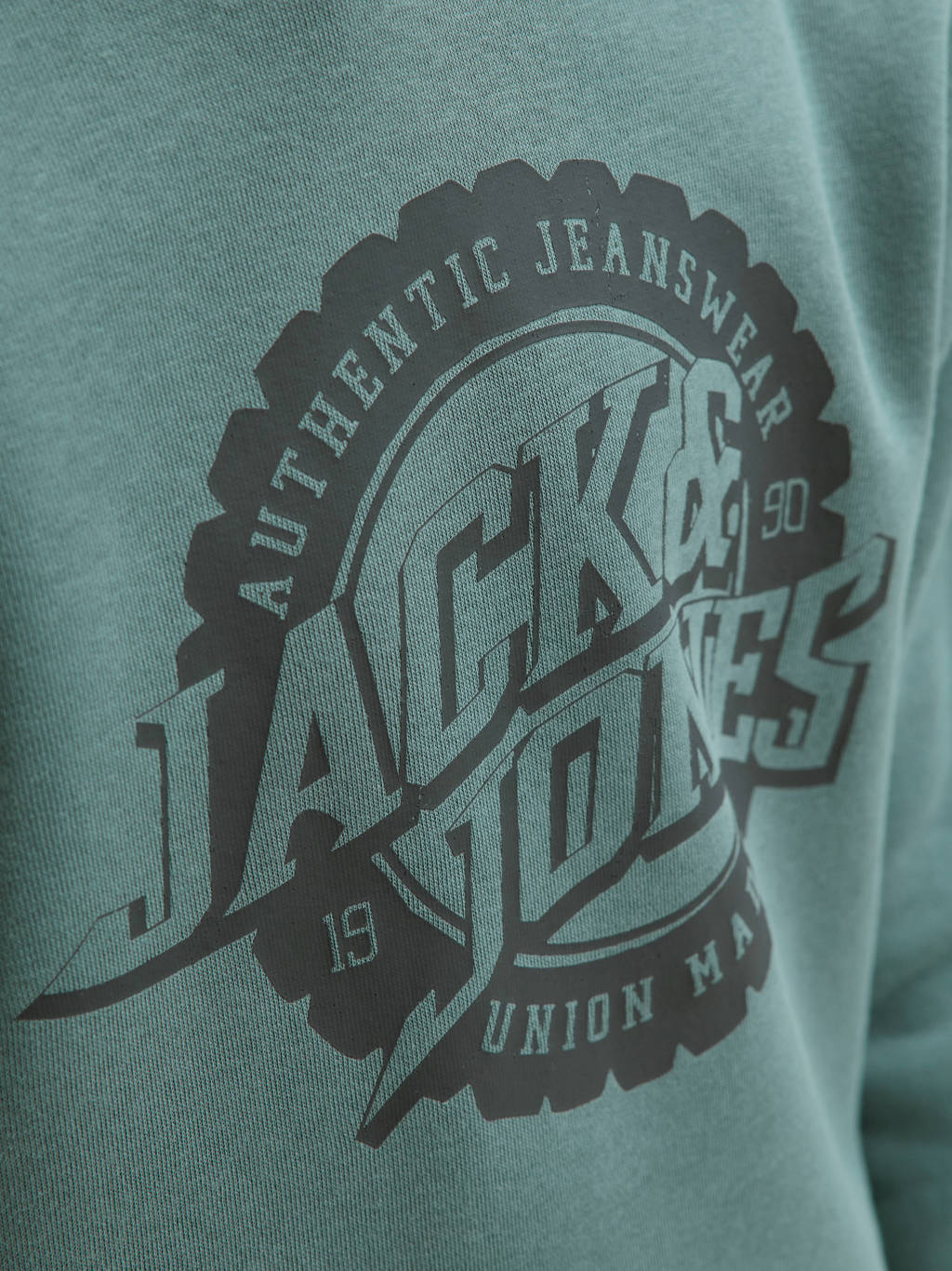 JACK & JONES JUNIOR hoodie groen