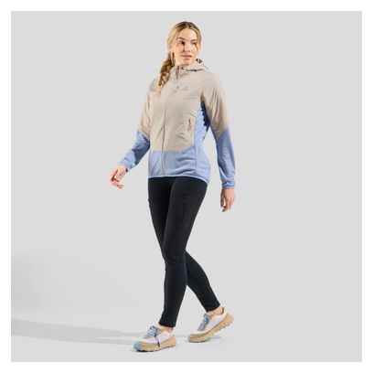 Veste Hybride Femme Odlo Ascent Gris/Bleu