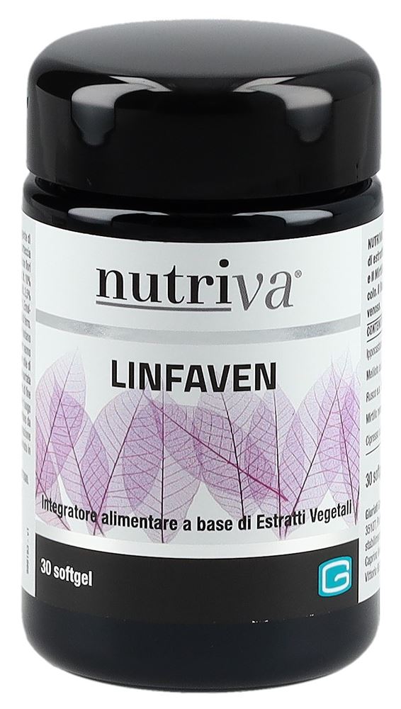 NUTRIVA Linfaven 1440 mg<br>30 Stück, Glas, WEICHKAPS