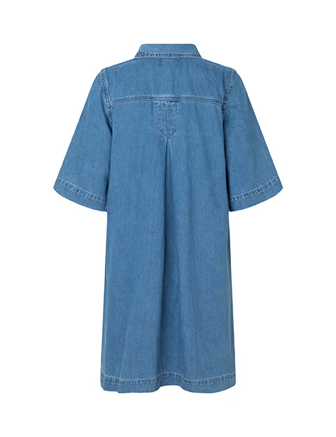 Global Funk  Mira-G denimkjole - 951 Mid vintage blue