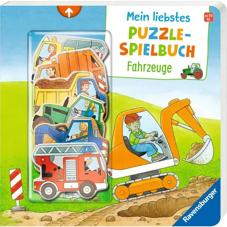 Ravensburger Mein liebstes Puzzle-Spielbuch: Fahrzeuge