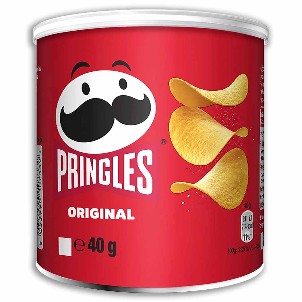 Pringles Original Rot Snacksize 12x 40g=480g MHD:27.10.25