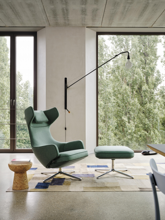 Vitra Petite Potence wandlamp japans rood