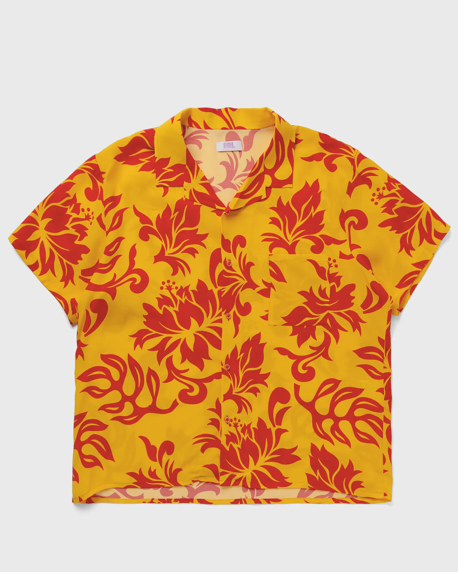 ERL UNISEX PRINTED SHORT SLEEVE SHIRT WOVEN
