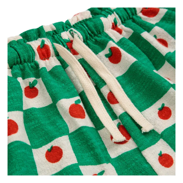 Bobo Choses Short Volants Coton Bio Tomates | Vert