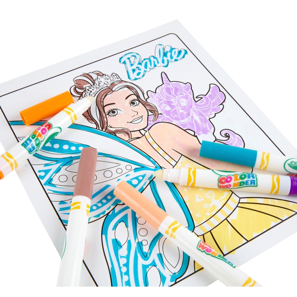 Crayola Colour Wonder Barbie Malbuch