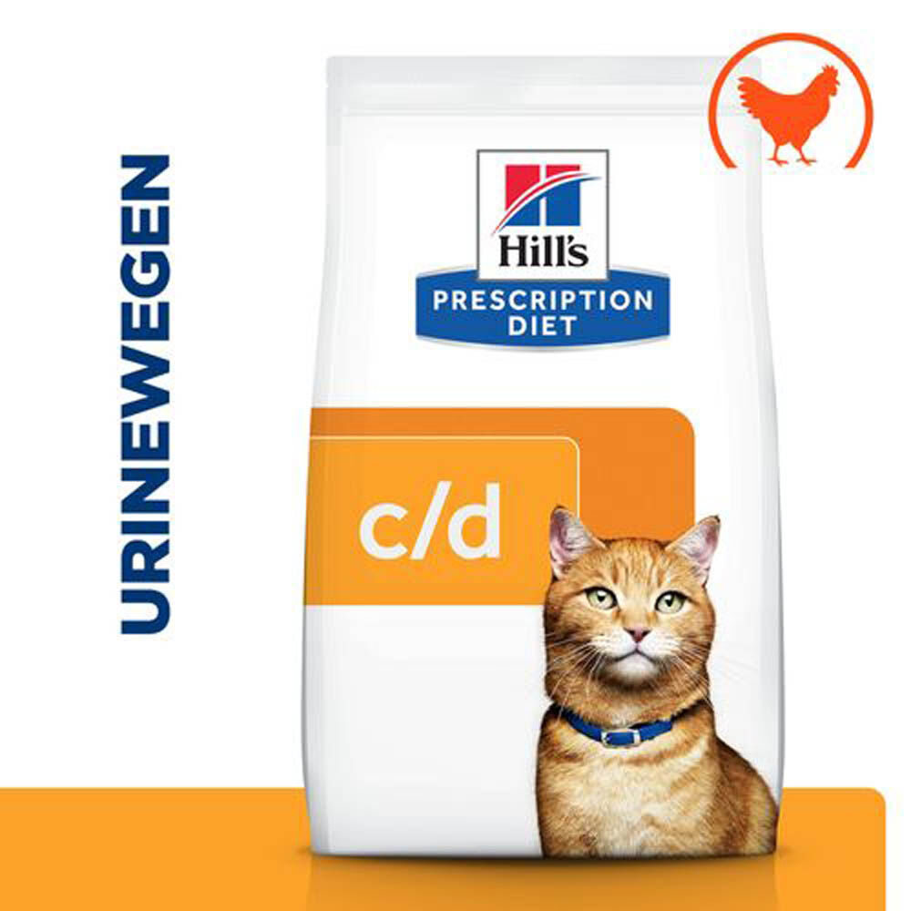 Hill's Prescription Diet Urinary Care c/d - Kattenvoer - 8000 Gram - kip