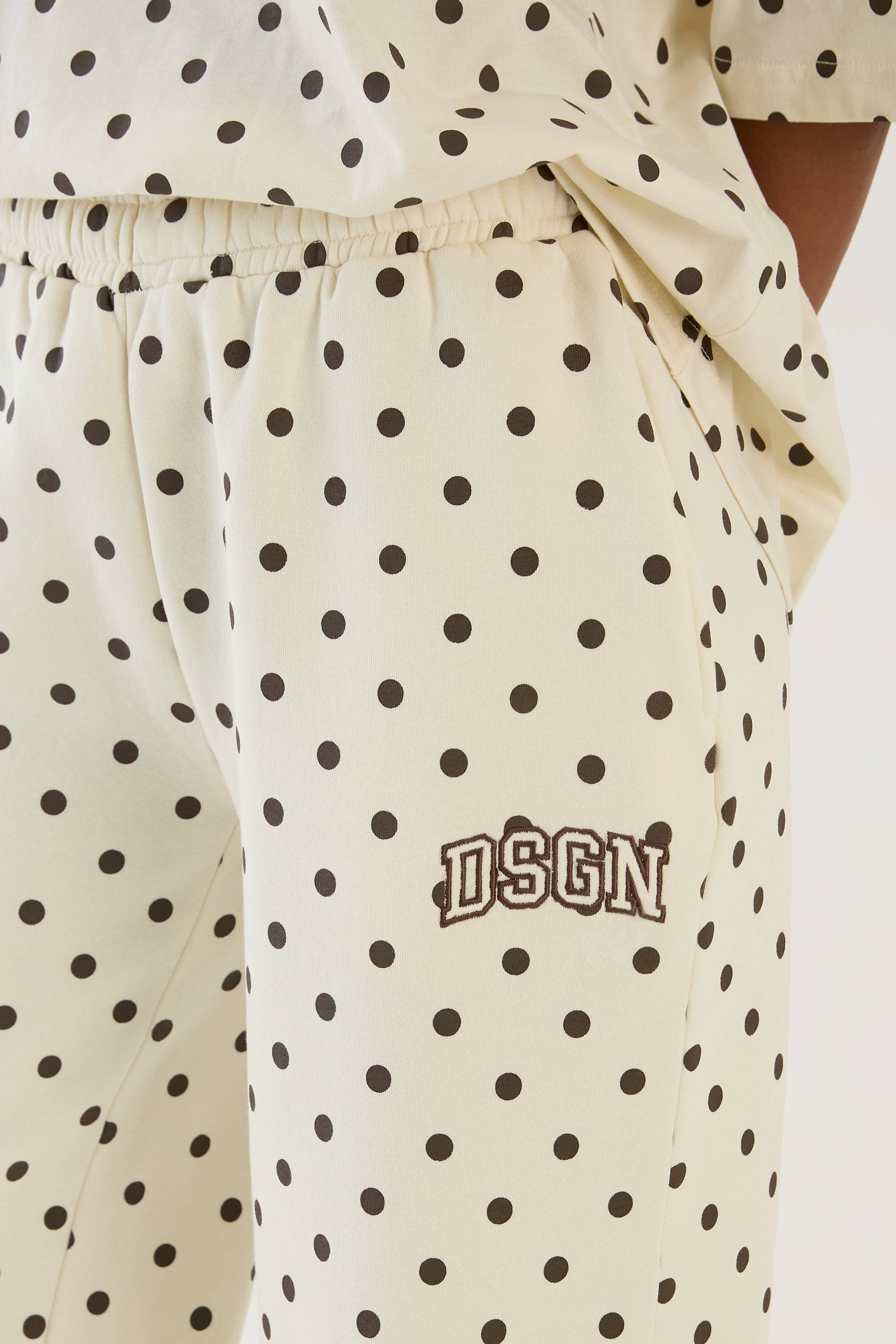 Jogger Droit À Pois Dsgn Studio