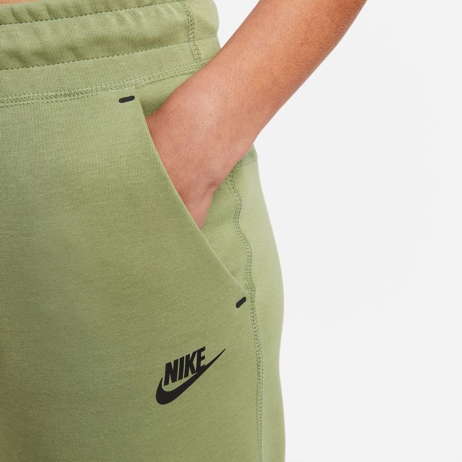 Nike Bas de Survêtement NSW Tech Fleece Essential - Vert/Noir Femme