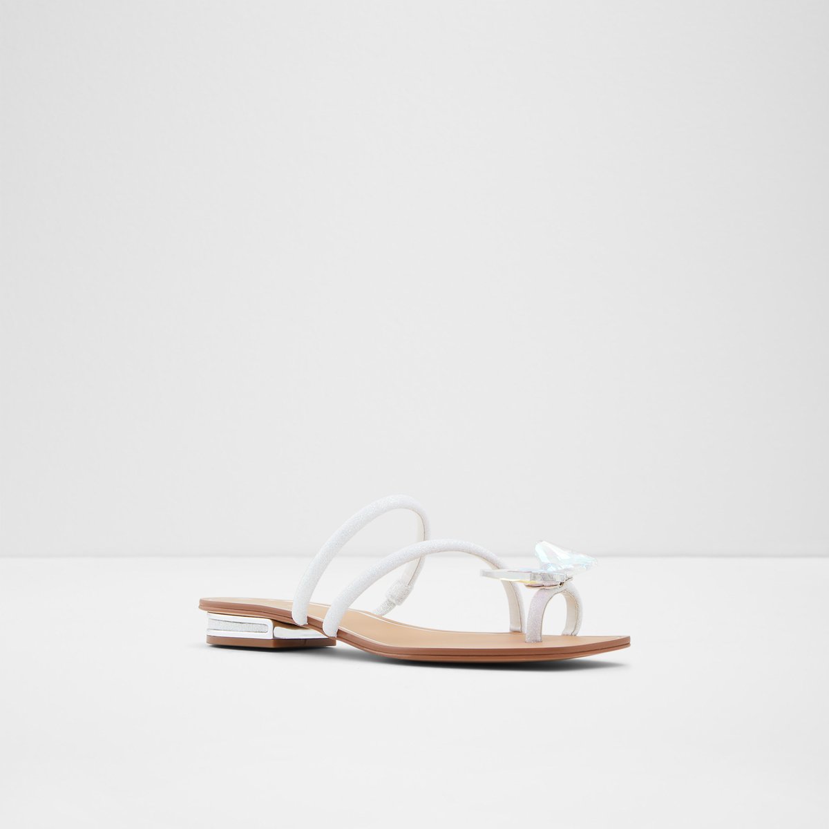 Garberia Metallic Multi Women Flat Sandals