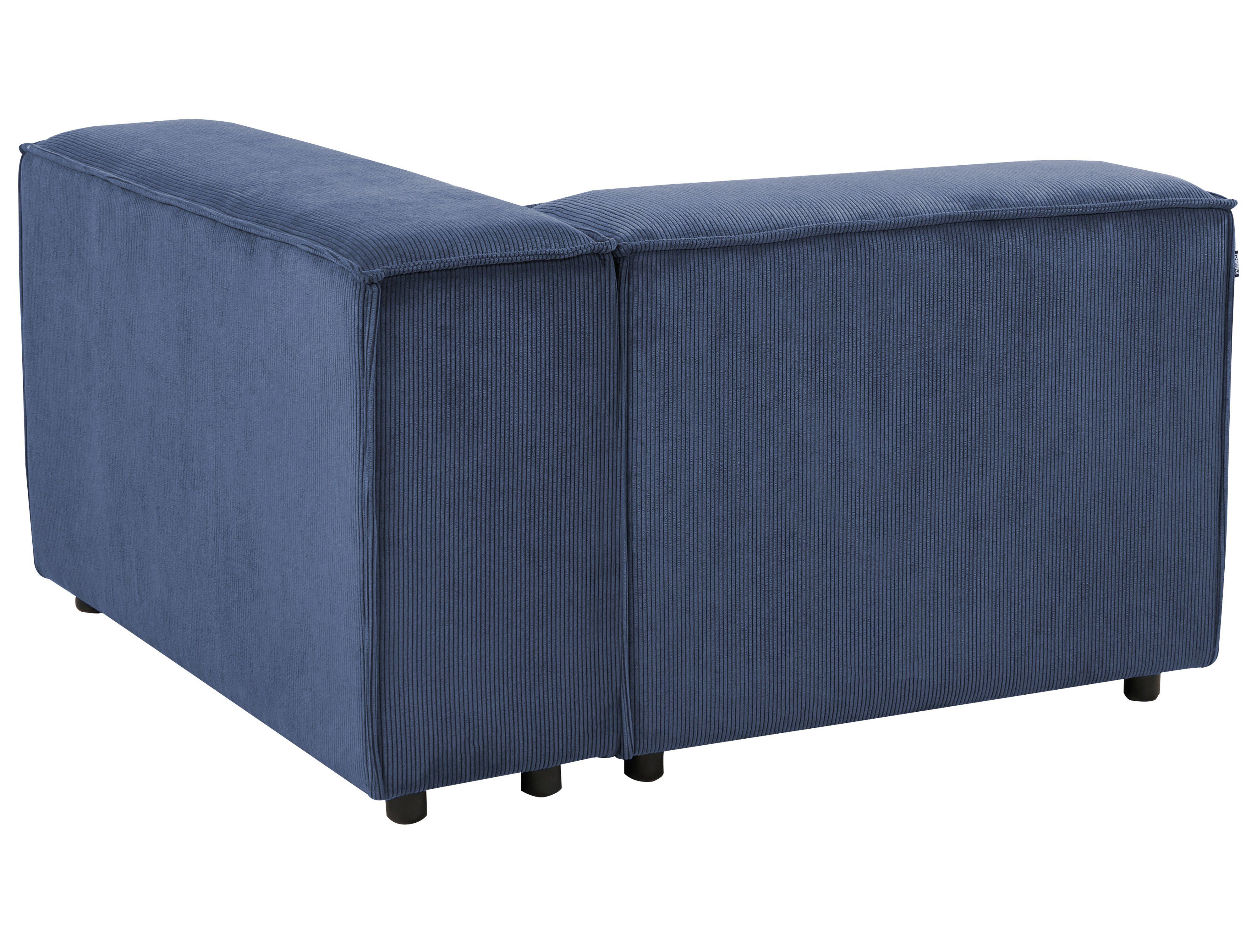 Hoekmodule ARDAL Corduroy Donkerblauw linkszijdig