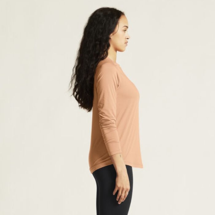 Craft Dame Trøjer Collective LS Tee Rød