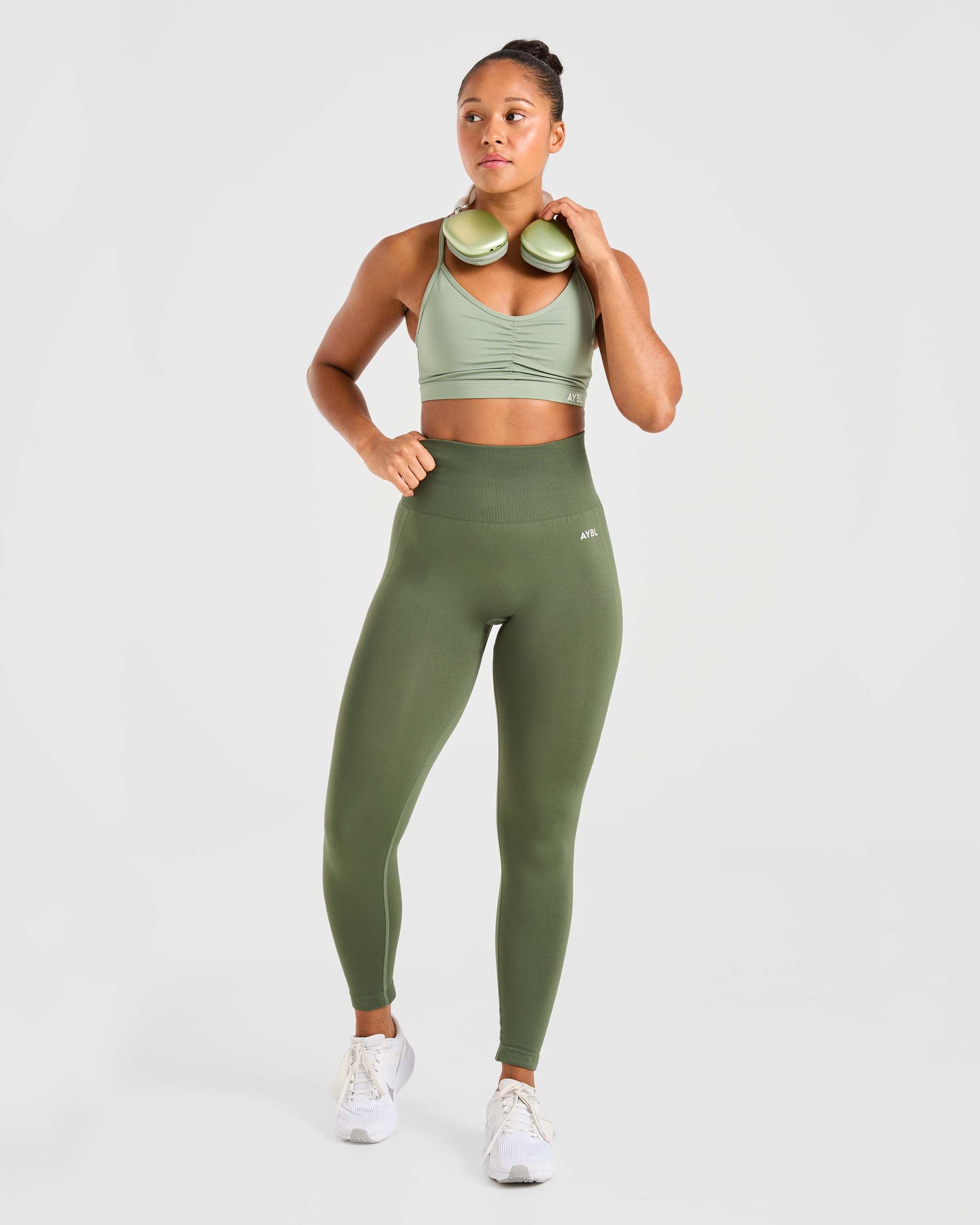 Essential Ruched Sports Bra
