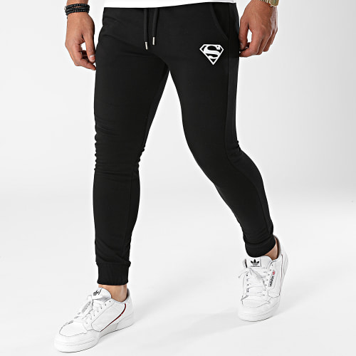 Pantalon Jogging Superman Logo Noir Blanc