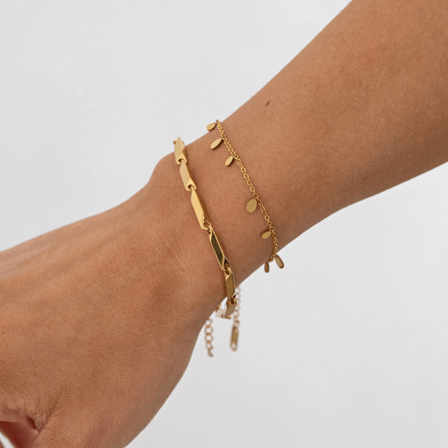 Timi Of Sweden Lia Tiny Oval Bracelet Stainless Steel 1pcs