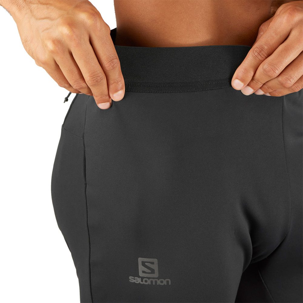 Salomon Gore-Tex Infinium™ Windstopper® Softshell Laufhose Herren schwarz