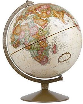 Replogle 31501 Franklin Globe, Gebroken Wit, S