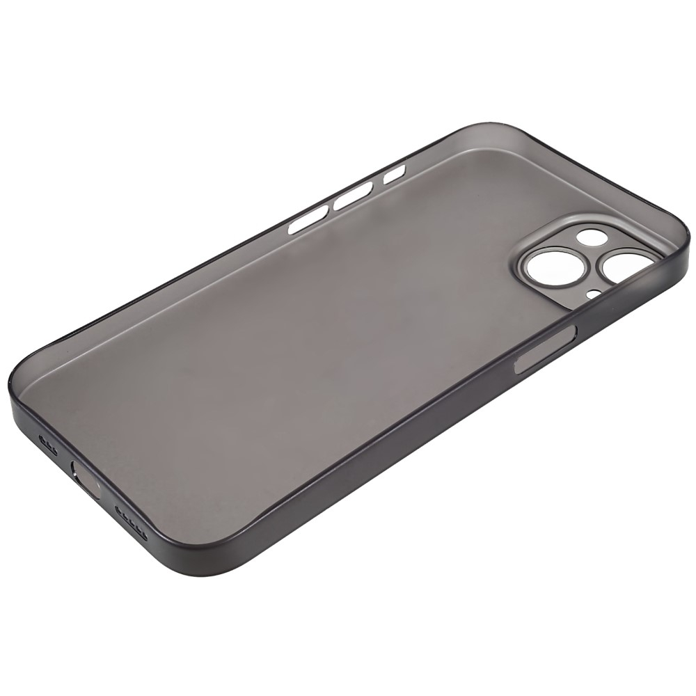 iPhone 13 Mini Hardcase Schutzhülle Ultra Slim - Schwarz (Matt)