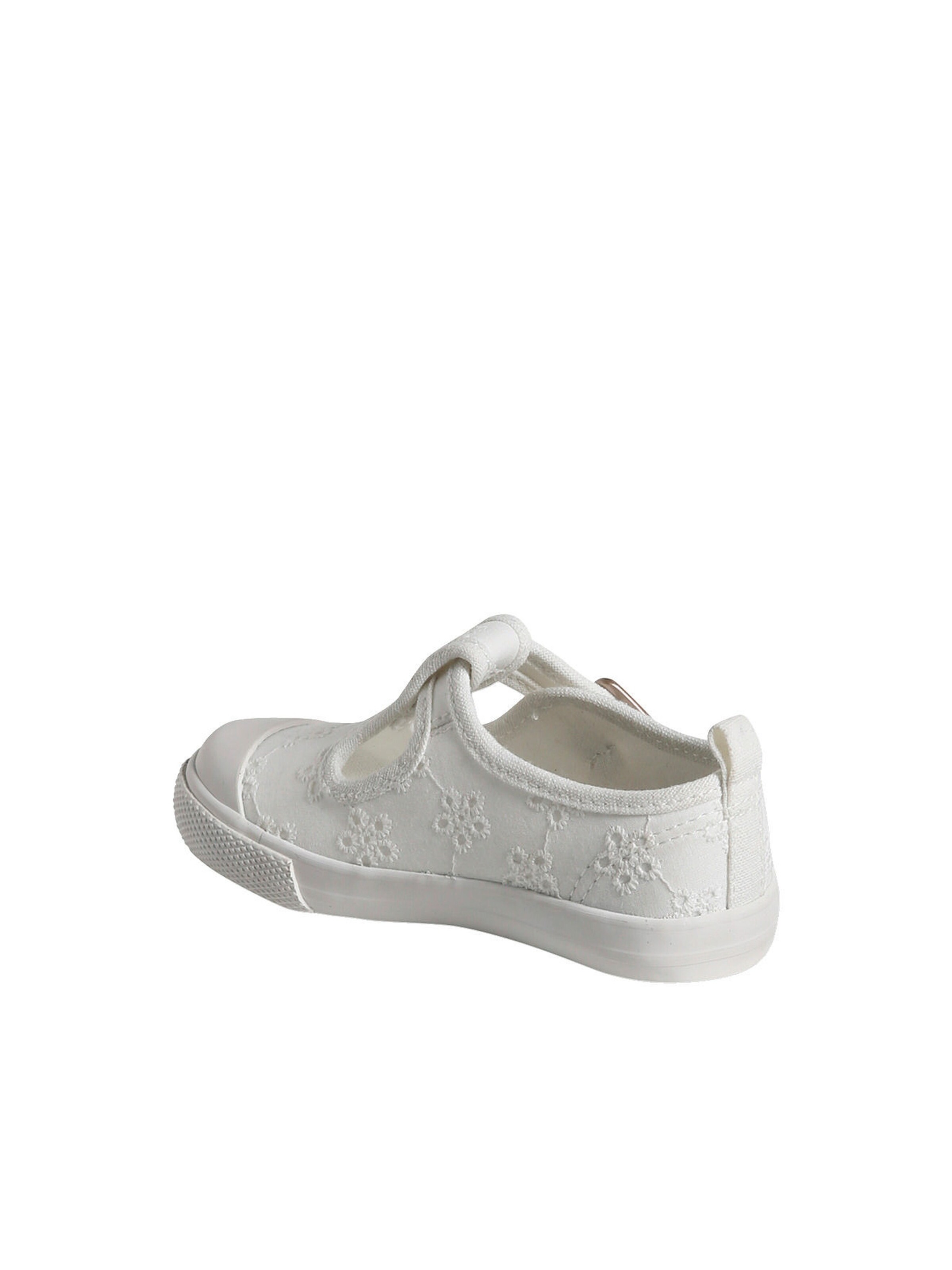 Vertbaudet Baby Stoff-Sandalen wollweiß